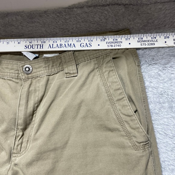 Columbia Omni-Shield Mens Cargo Pants Tan Khaki Cotton AM8564 34x30 - Picture 6 of 8